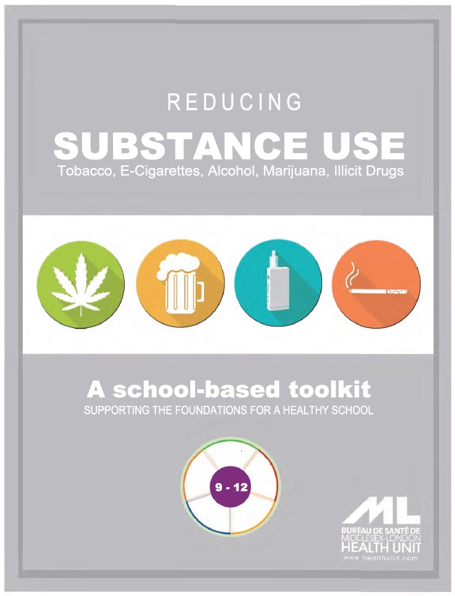 Reducing Substance Use - Tobacco, E-Cigarettes, Alcohol, Cannabis, Illicit Drugs