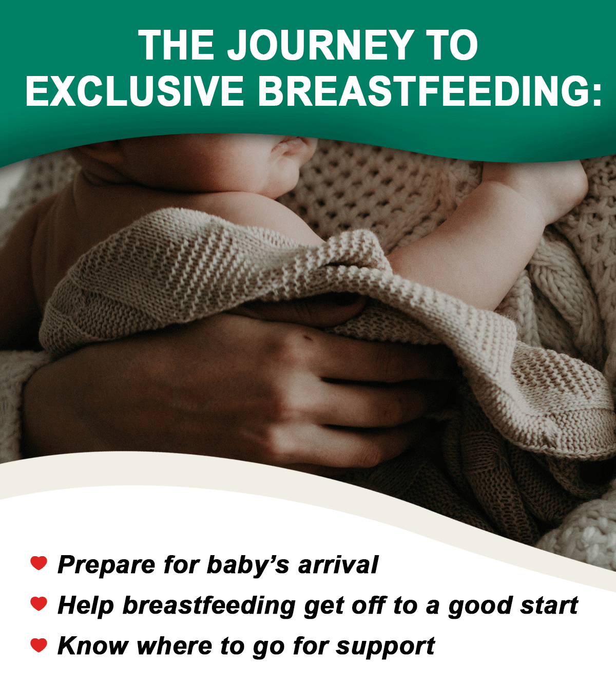 The journey to exclusive breastfeeding