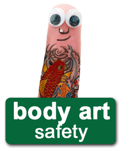 Finger Character - Body Art Safety