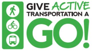 Give Active Transportation a Go! Logo