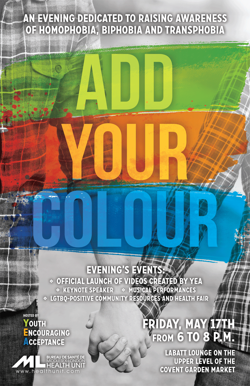 Add Your Colour - Event Poster