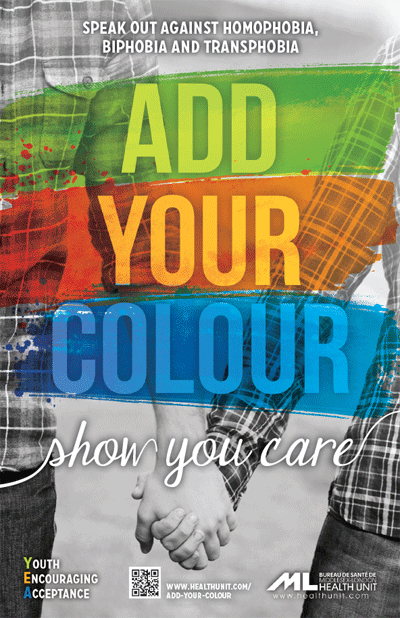 Add Your Colour poster