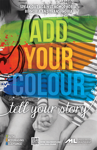 Image of the Add Your Colour Poster