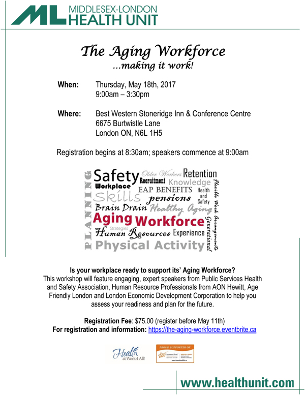 Aging Workforce... making it work! Aging Workforce... making it work!