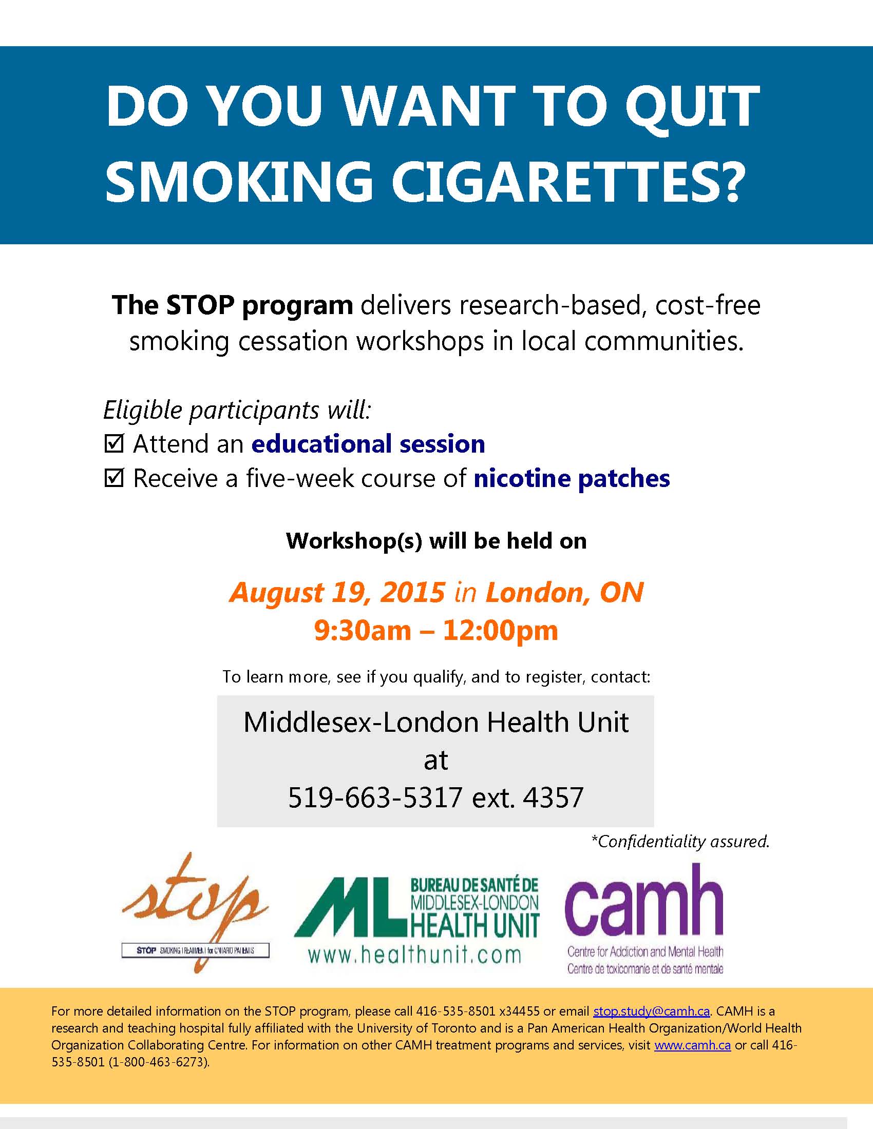 Quit Smoking Workshop