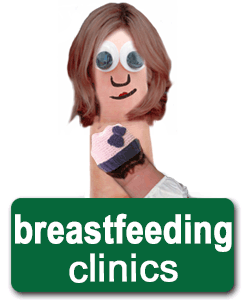 Breastfeeding Clinics Finger Character - Breastfeeding Clinics