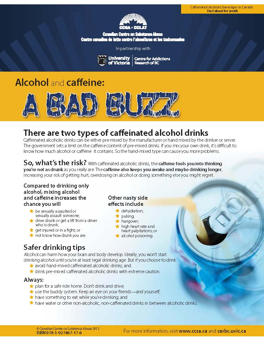 A Bad Buzz – Fact Sheet for Youth