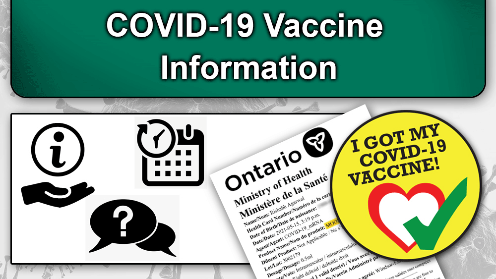 Information about the COVID-19 vaccine