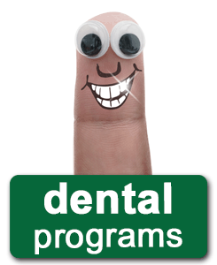 Dental Programs Finger Character - Dental Programs