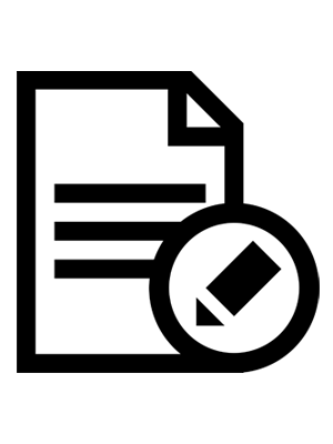 Icon of a document