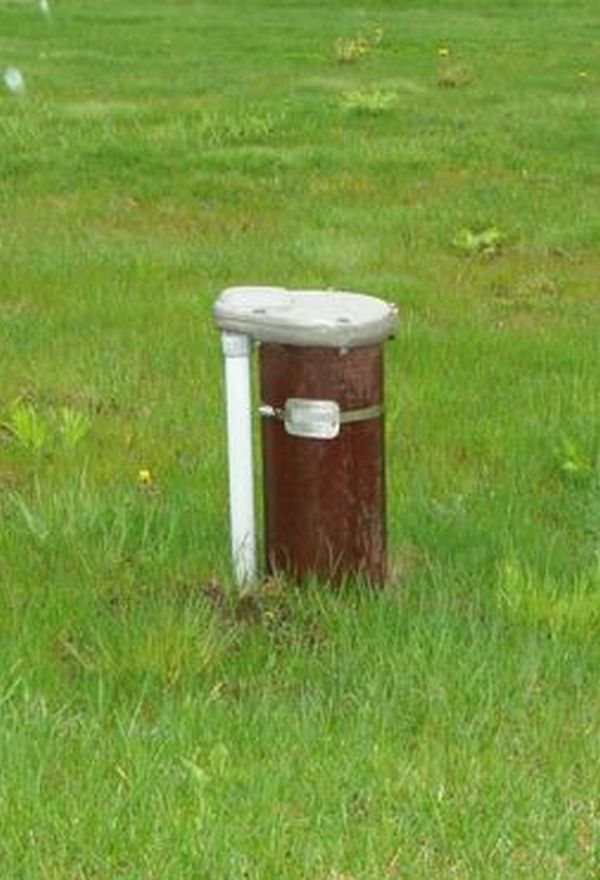 A picture of a drilled well