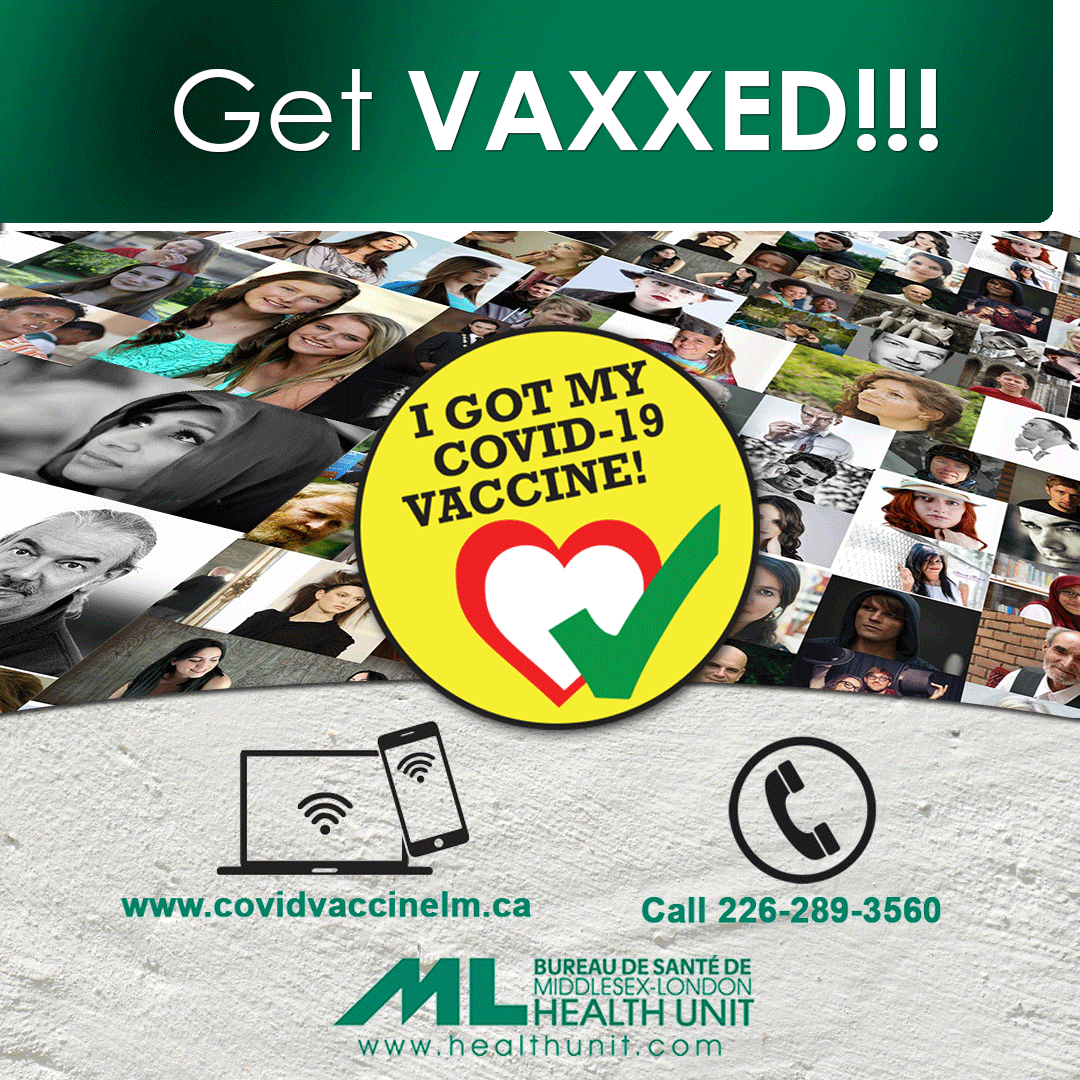 Get vaccinated! 