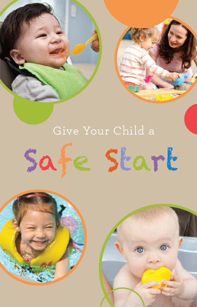 Front page of the Give Your Child a Safe Start booklet