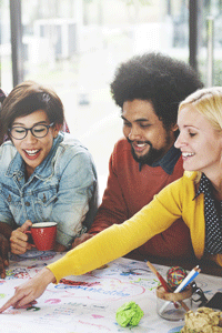 Group of people meeting