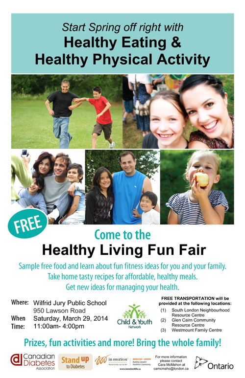 Healthy Living Fun Fair Healthy Living Fun Fair – Poster