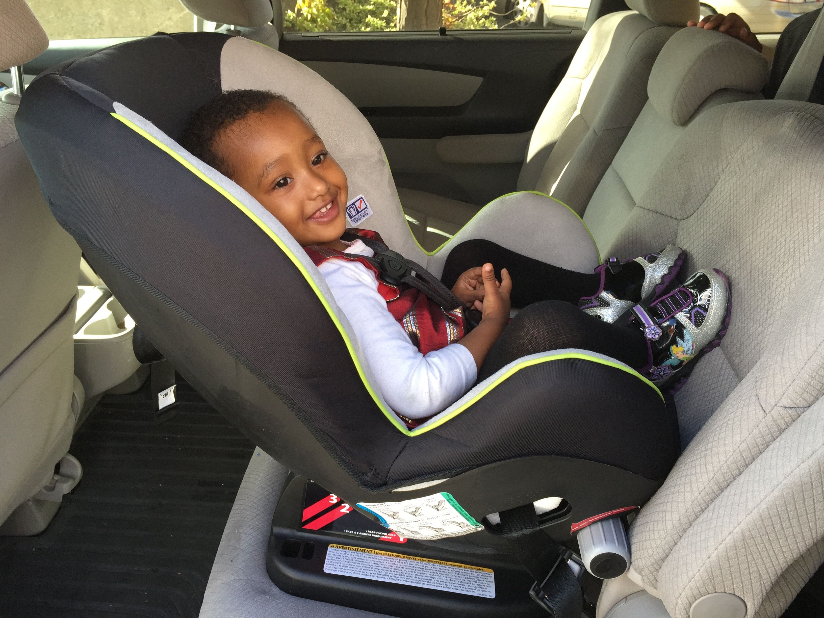 rear facing child car seat