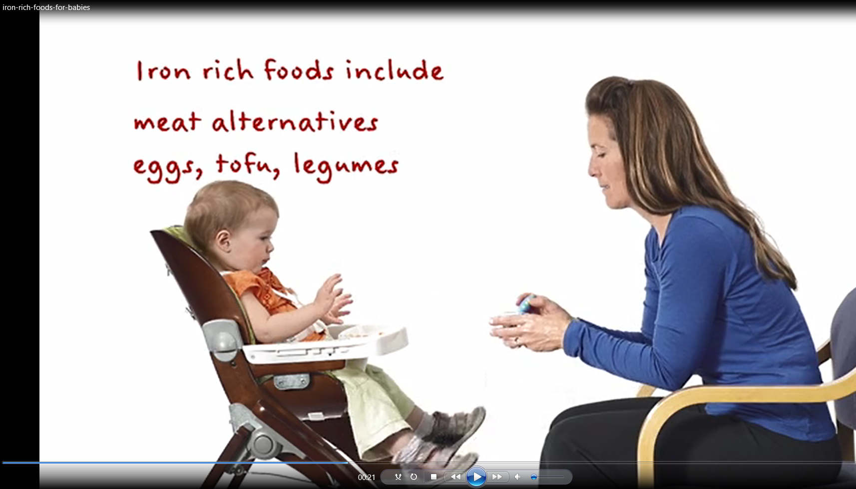 Iron Rich Foods for Babies