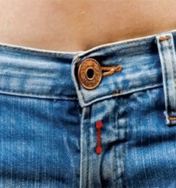 Image of female wearing jeans