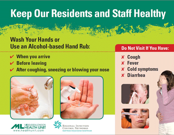 Keep Our Residents and Staff Healthy