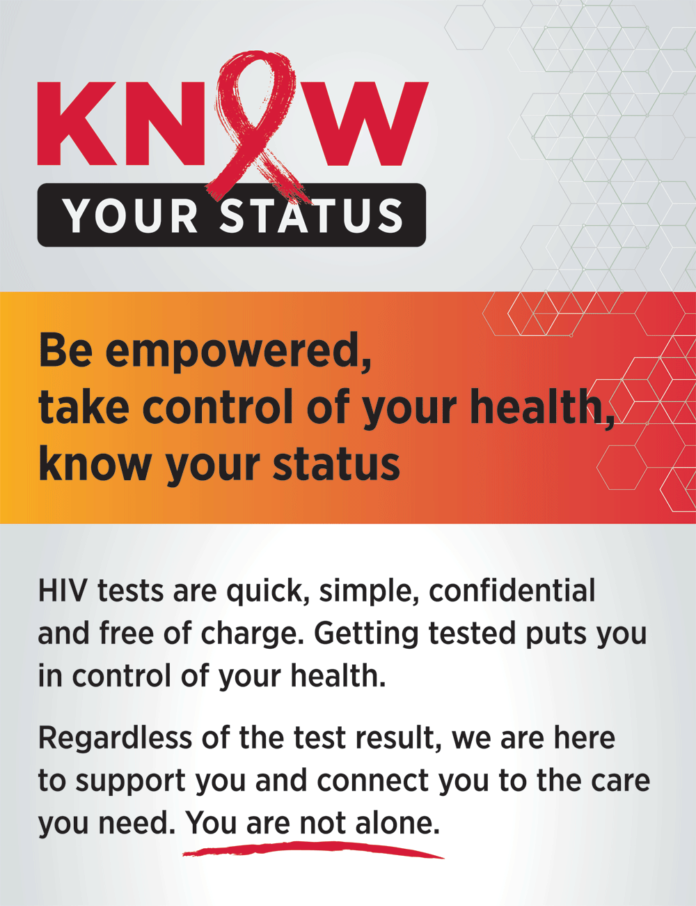 Know your HIV status