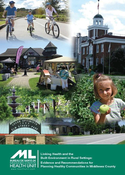Front page of the Linking Health and the Built Environment in Rural Settings