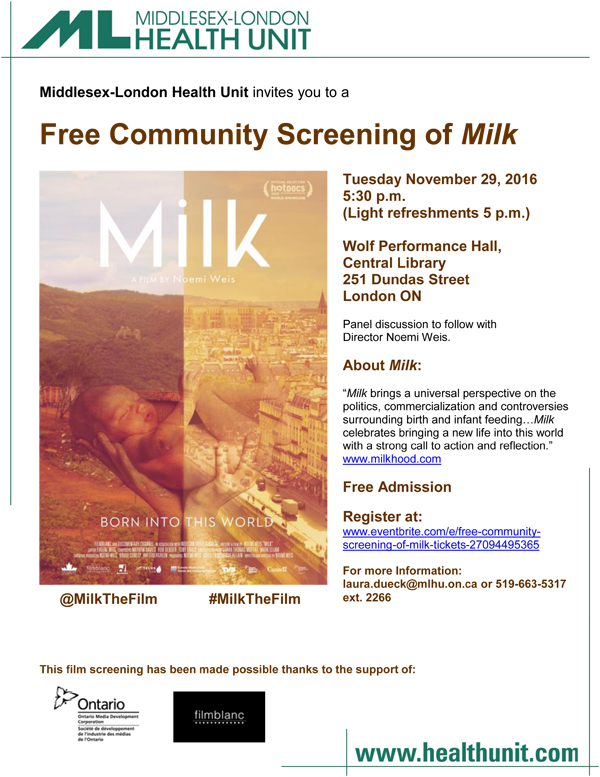 FREE Community Screening of ‘Milk’ FREE Community Screening of ‘Milk’ - Poster