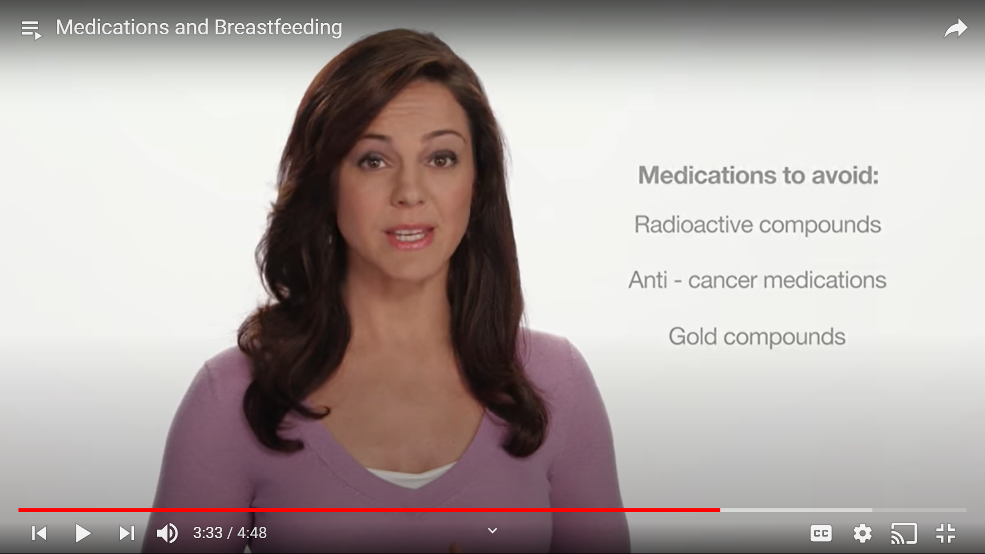 Breastfeeding and Medications