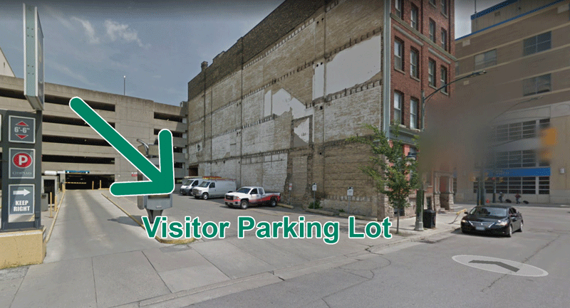 Visitor Parking Lot