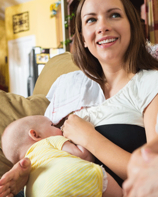 Mother breastfeeding