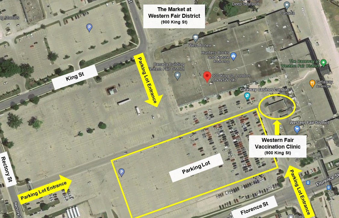 Parking at Western Fair District