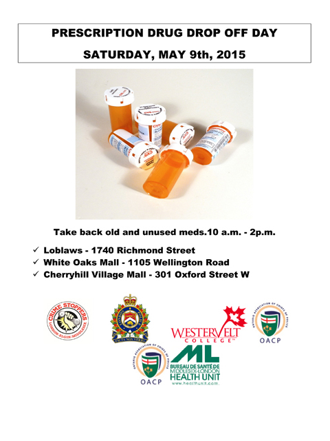 Prescription Drug Drop Off Day