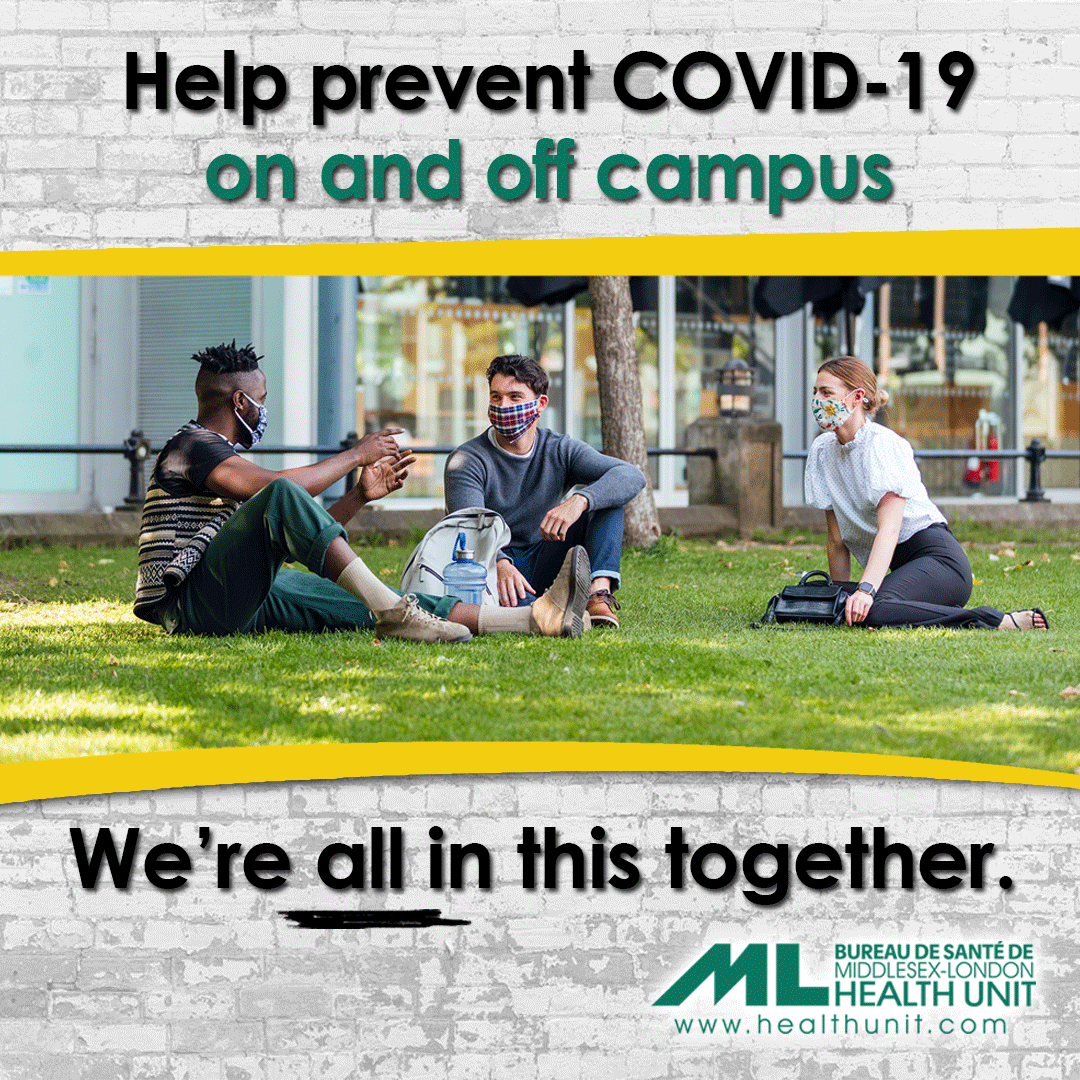 Help prevent COVID-19 on and off campus.