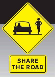 Share the Road Logo