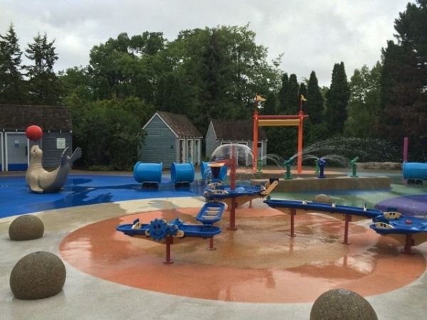 Splash Pad Picture of a splash pad