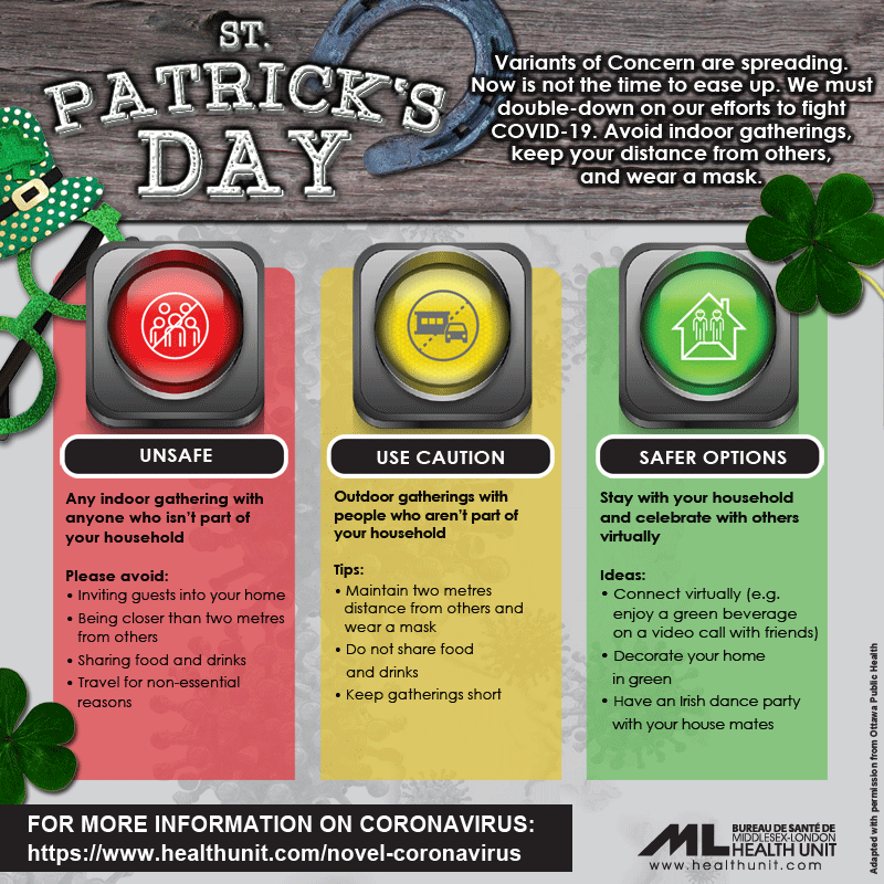 Celebrate St. Patrick’s Day Safely